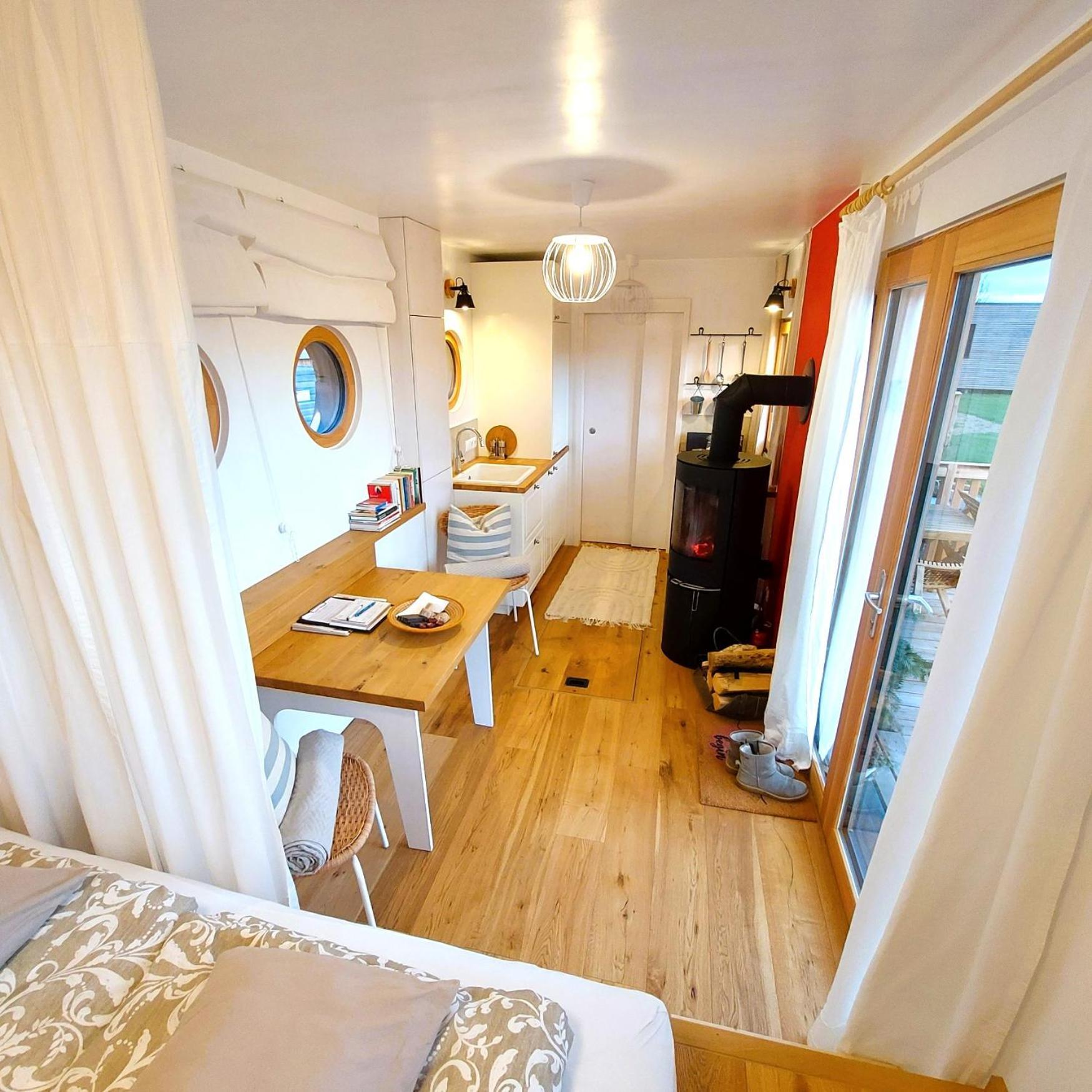 Tiny Haus "Mona Lisa" Und Tiny Haus "Mrs Green" - Boutique Lofts By Nina&Susanne Drosendorf Stadt Eksteriør bilde