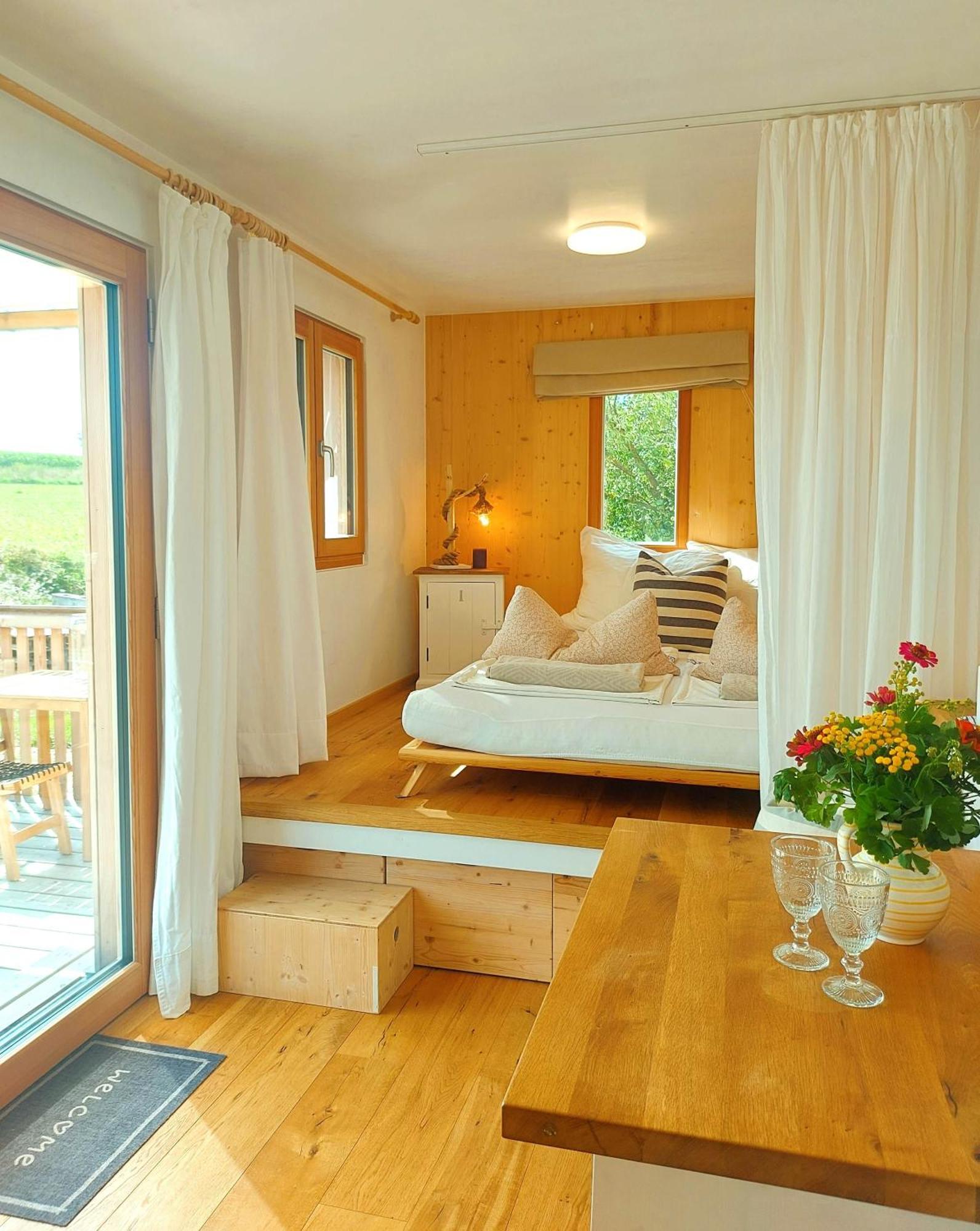 Tiny Haus "Mona Lisa" Und Tiny Haus "Mrs Green" - Boutique Lofts By Nina&Susanne Drosendorf Stadt Eksteriør bilde