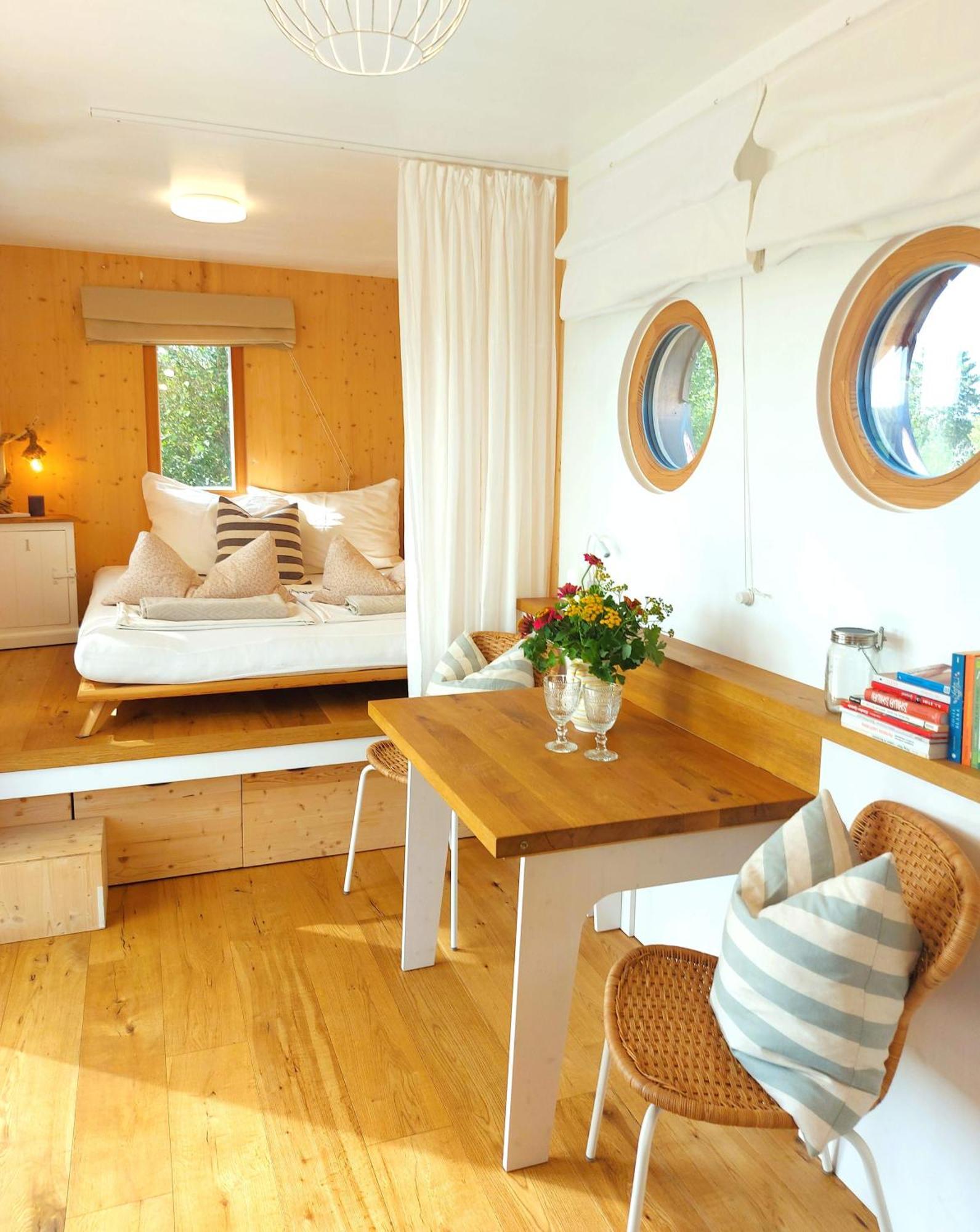Tiny Haus "Mona Lisa" Und Tiny Haus "Mrs Green" - Boutique Lofts By Nina&Susanne Drosendorf Stadt Eksteriør bilde