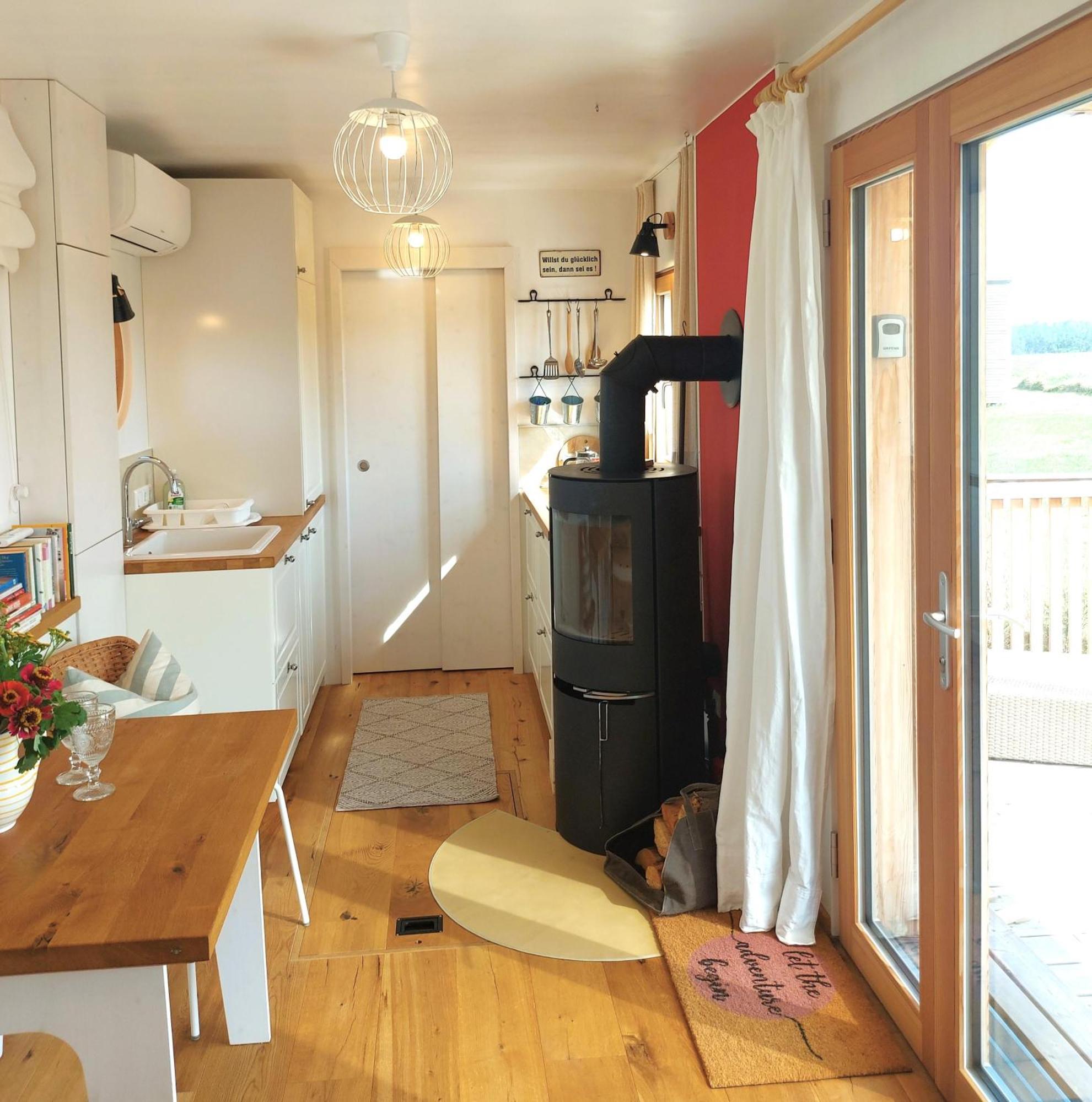 Tiny Haus "Mona Lisa" Und Tiny Haus "Mrs Green" - Boutique Lofts By Nina&Susanne Drosendorf Stadt Eksteriør bilde