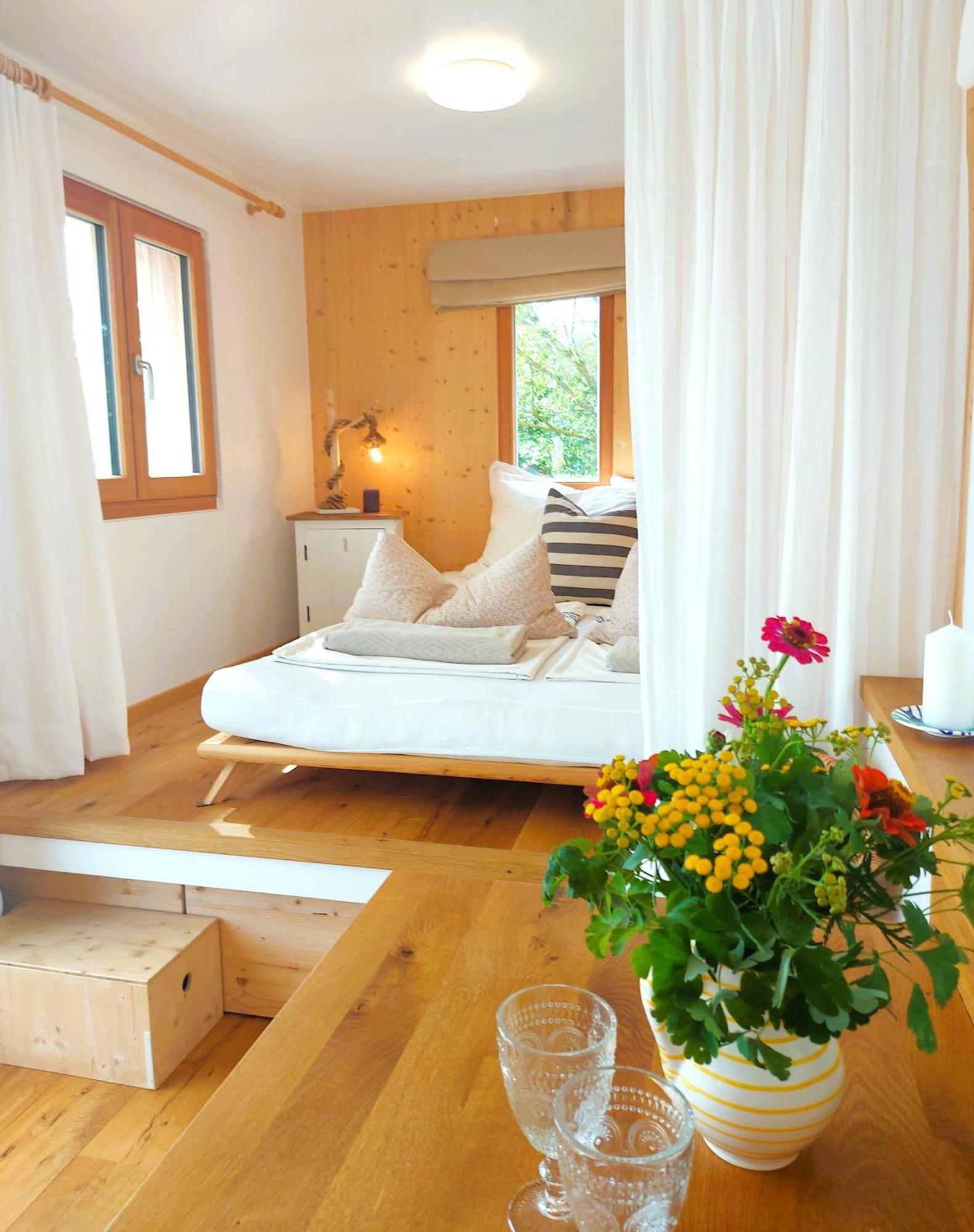 Tiny Haus "Mona Lisa" Und Tiny Haus "Mrs Green" - Boutique Lofts By Nina&Susanne Drosendorf Stadt Eksteriør bilde
